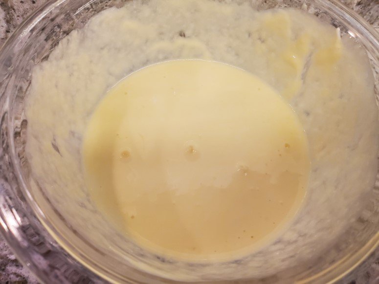 Wet Ingredients Mixed