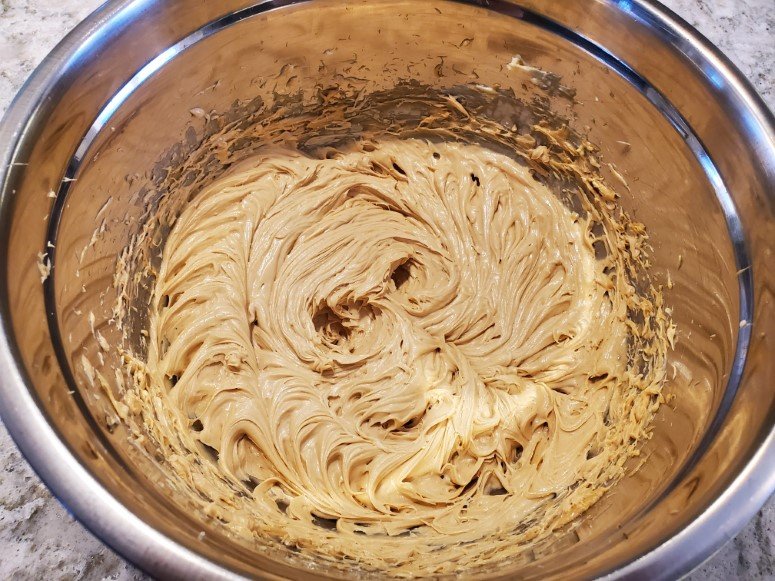 Mixed Peanut Butter and Butter