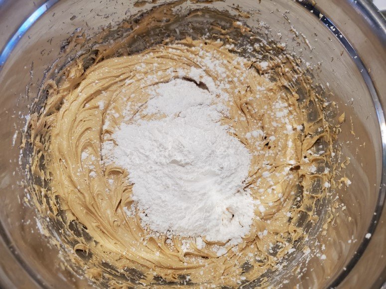 Add Powdered Sugar to Mixture