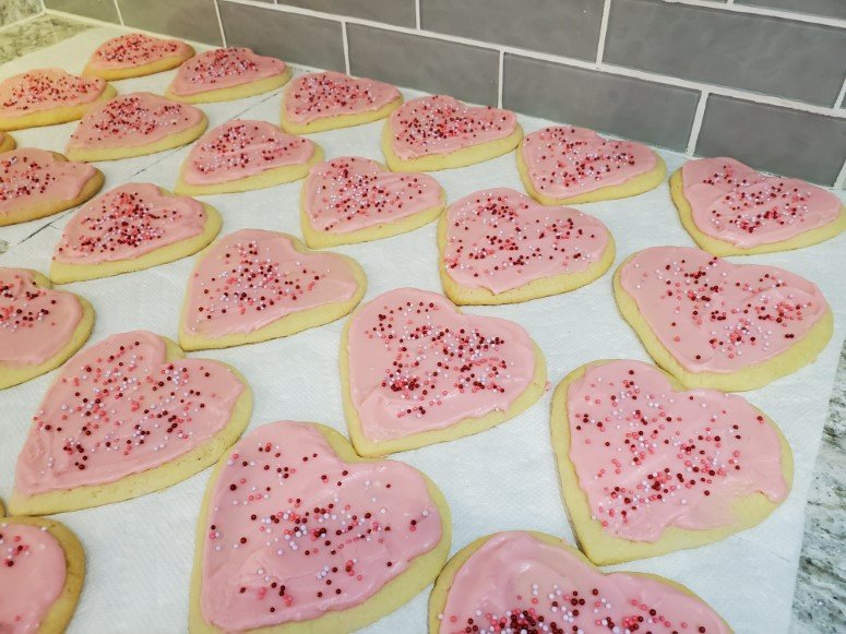 Valentine's Sugar Cookies