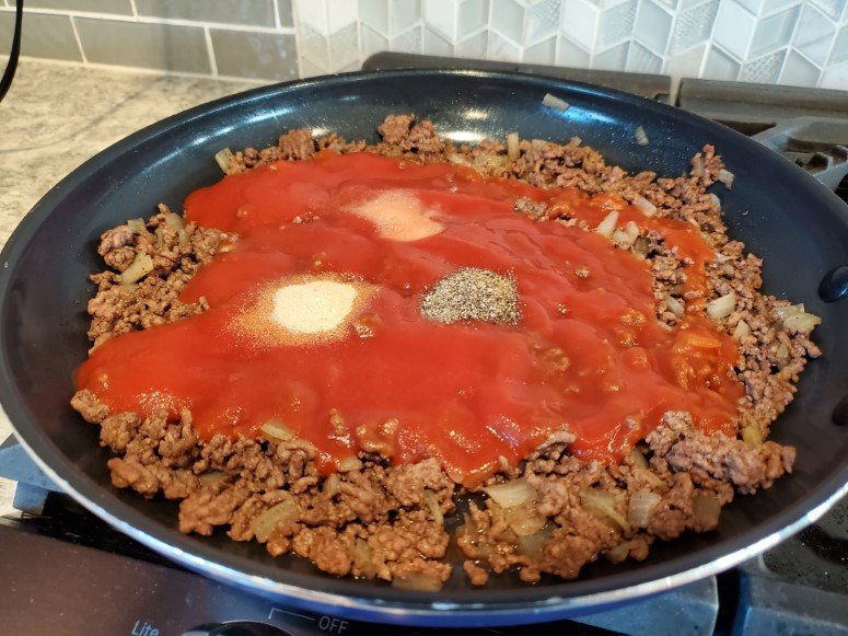 Add Sauce and Seasonings