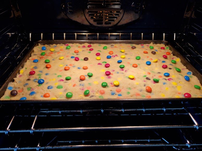 Put Bars in the Oven