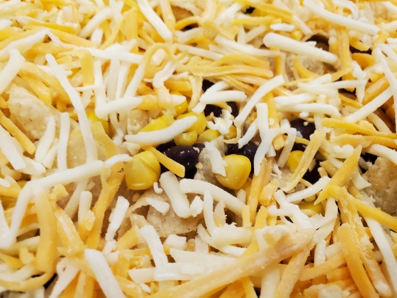 Close Up of Nachos