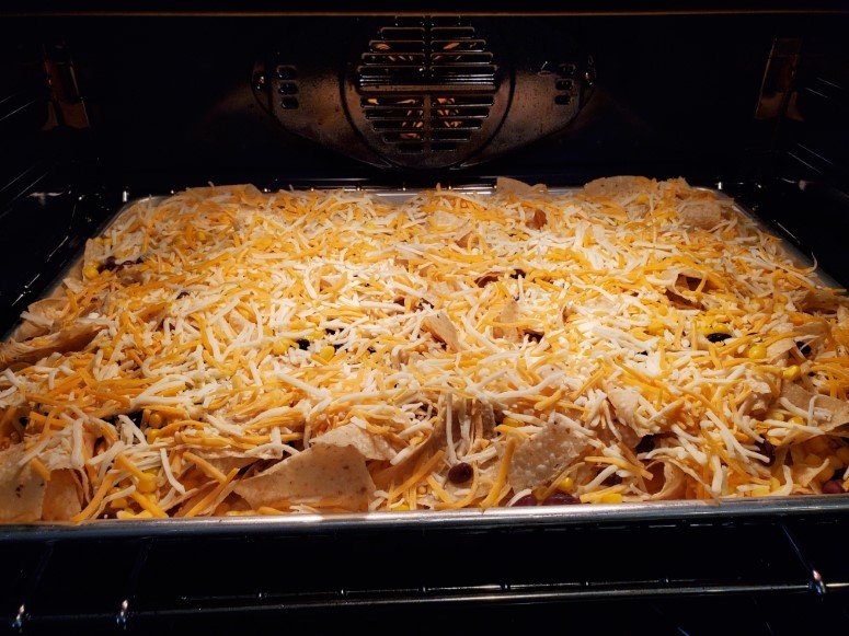 Nachos in Oven